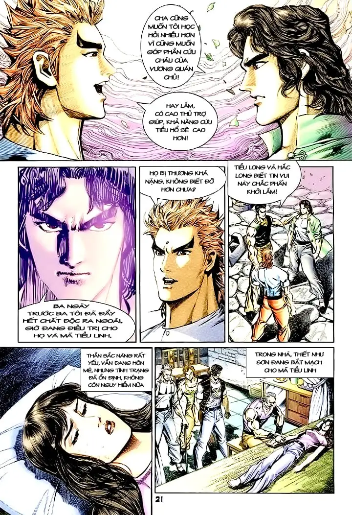 Truyện Tranh Tân Tác Long Hổ Môn trang 4