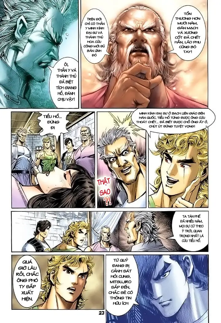 Truyện Tranh Tân Tác Long Hổ Môn trang 4