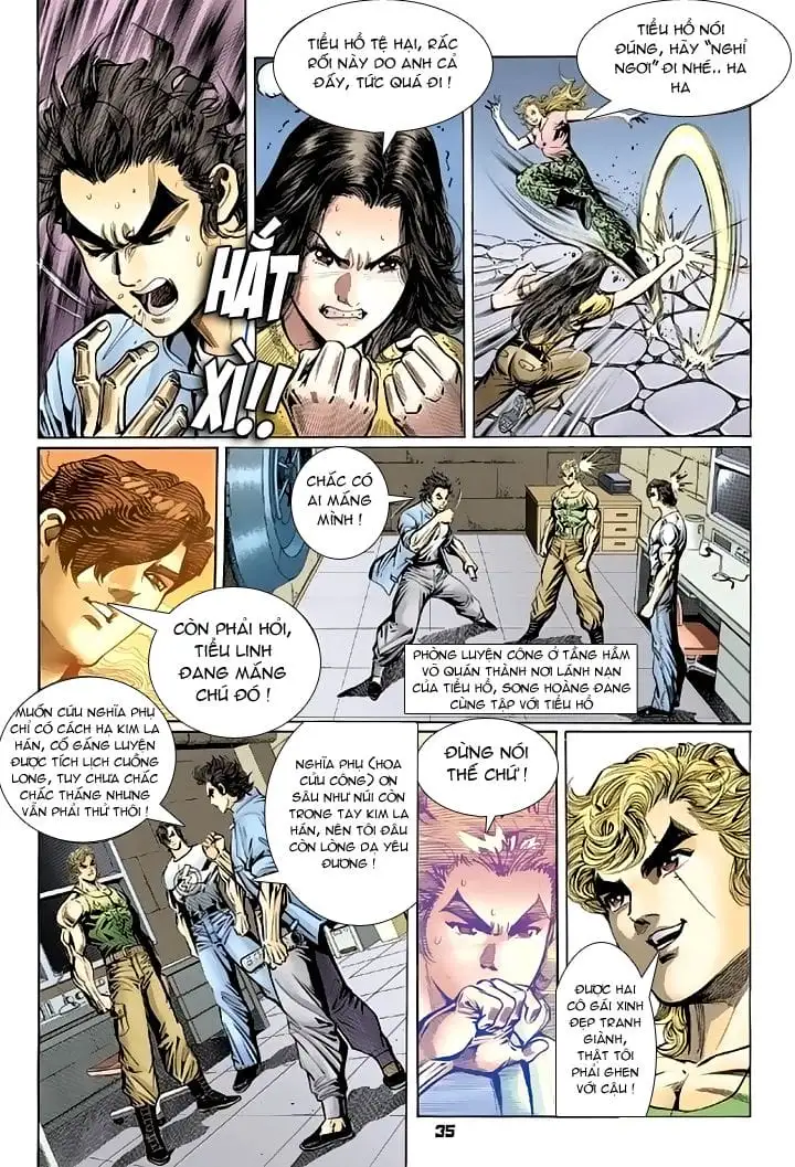 Truyện Tranh Tân Tác Long Hổ Môn trang 4