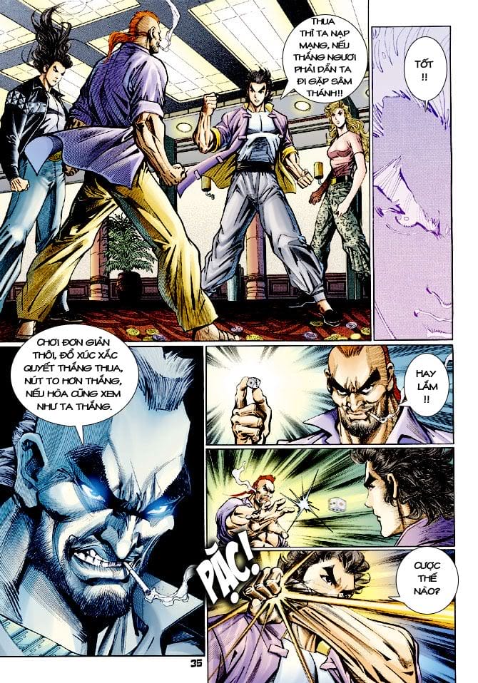Truyện Tranh Tân Tác Long Hổ Môn trang 4