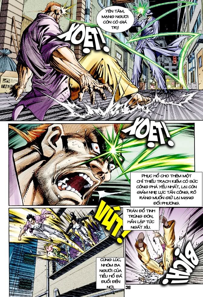 Truyện Tranh Tân Tác Long Hổ Môn trang 4