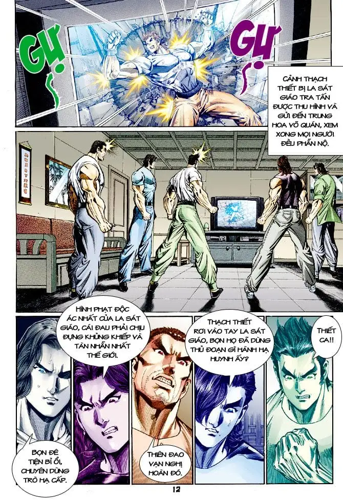 Truyện Tranh Tân Tác Long Hổ Môn trang 4