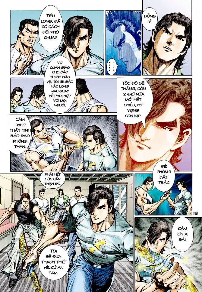 Truyện Tranh Tân Tác Long Hổ Môn trang 4