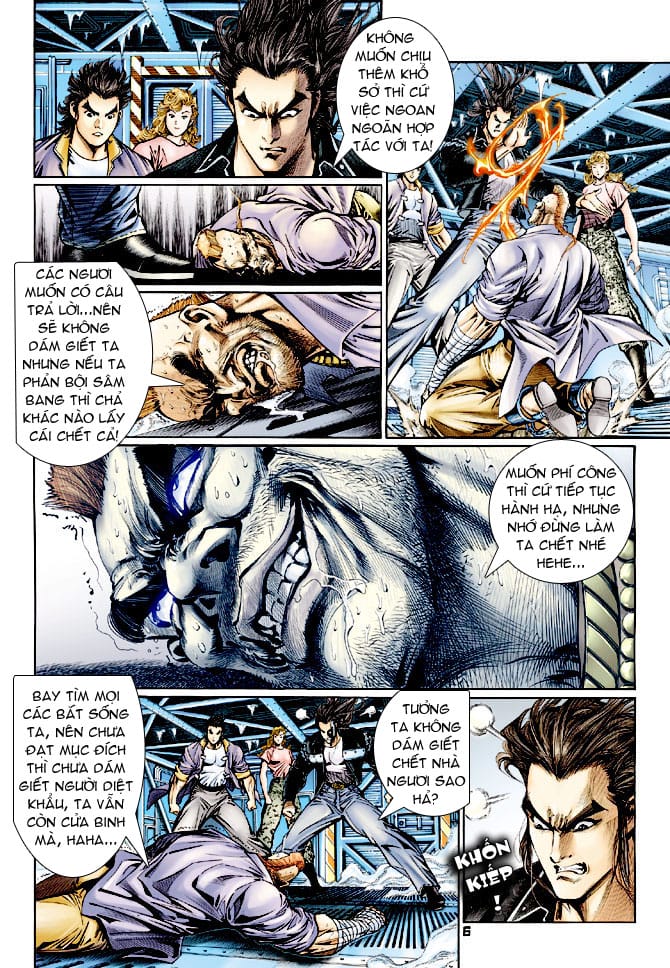 Truyện Tranh Tân Tác Long Hổ Môn trang 4