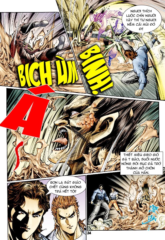 Truyện Tranh Tân Tác Long Hổ Môn trang 4