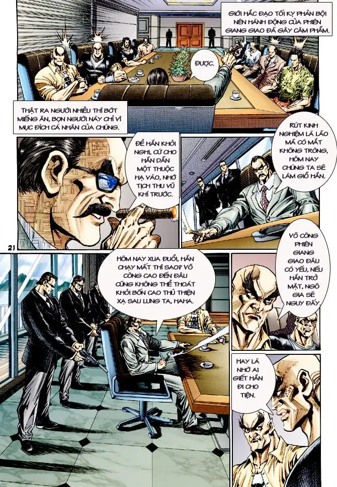 Truyện Tranh Tân Tác Long Hổ Môn trang 4