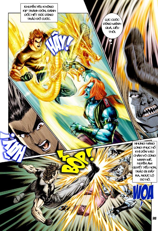 Truyện Tranh Tân Tác Long Hổ Môn trang 4