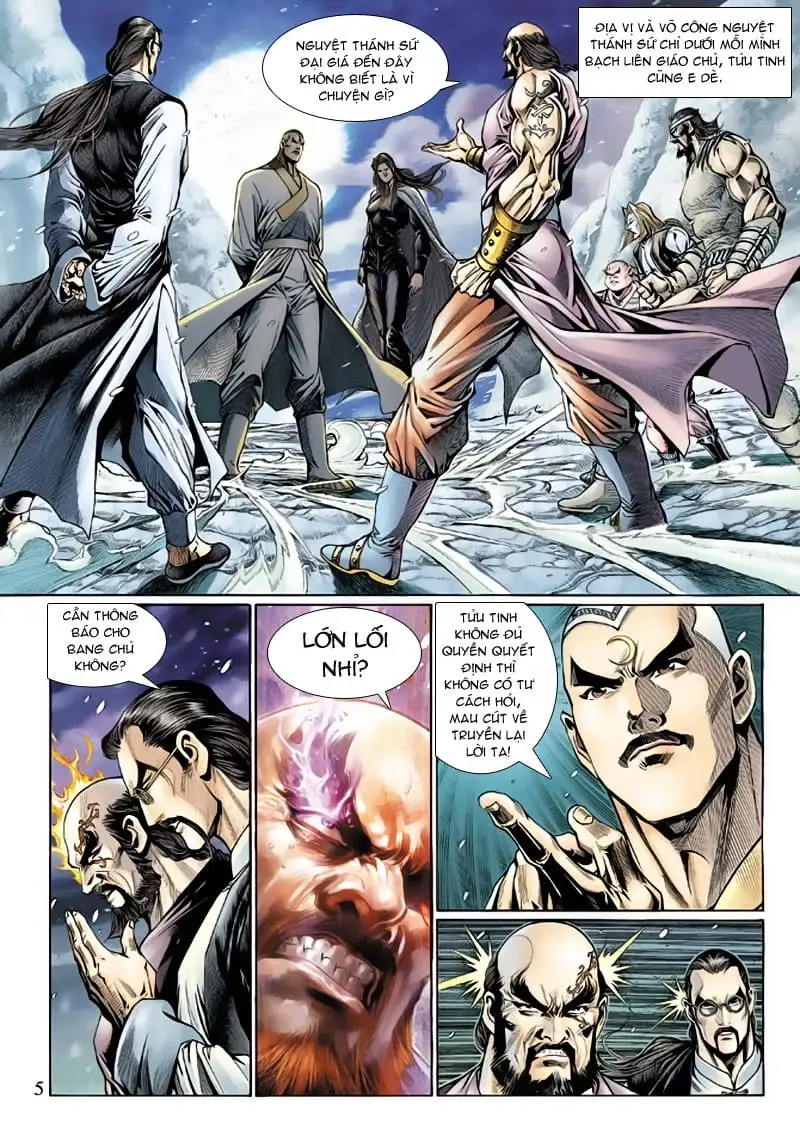 Truyện Tranh Tân Tác Long Hổ Môn trang 4