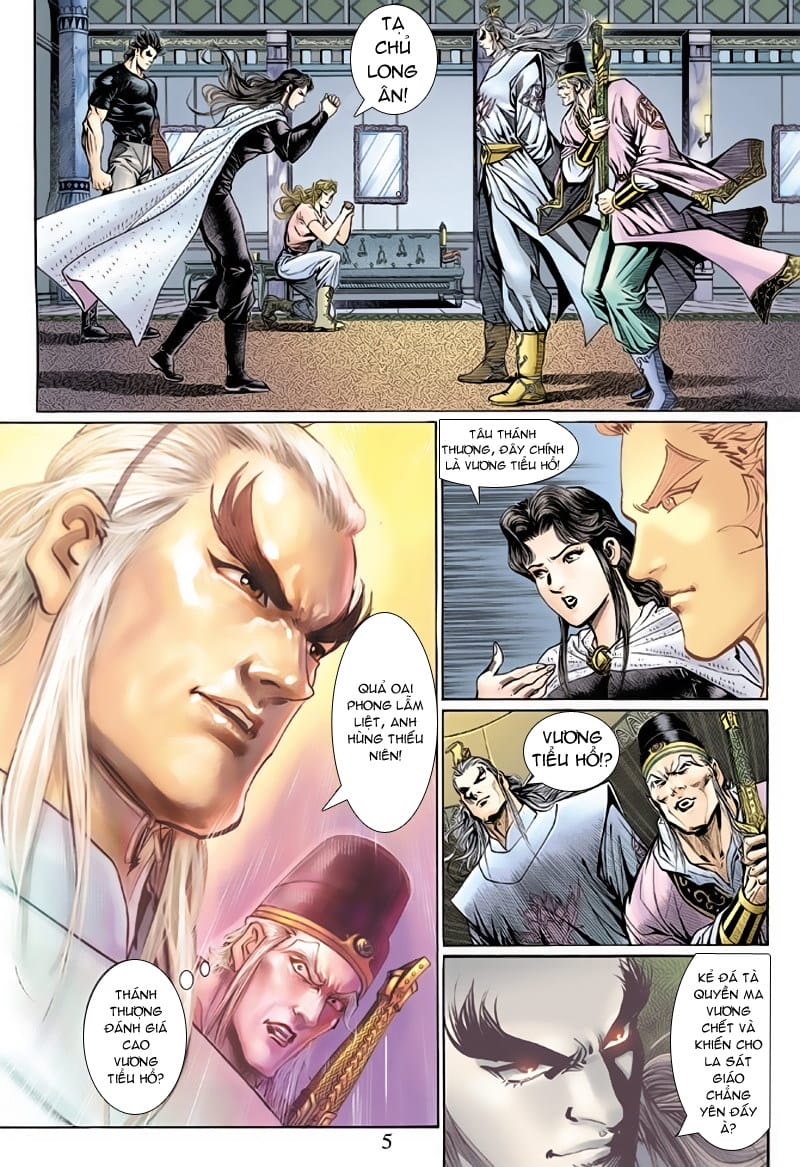 Truyện Tranh Tân Tác Long Hổ Môn trang 4