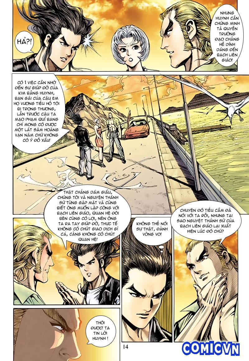 Truyện Tranh Tân Tác Long Hổ Môn trang 4