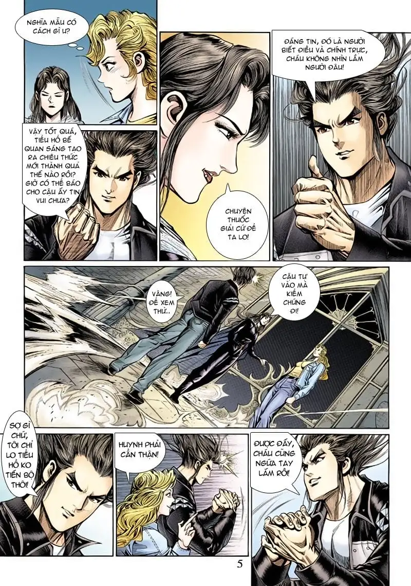 Truyện Tranh Tân Tác Long Hổ Môn trang 4