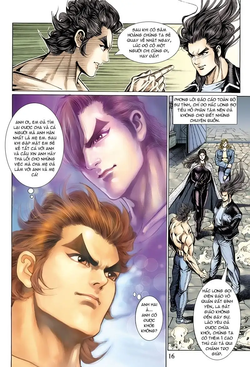 Truyện Tranh Tân Tác Long Hổ Môn trang 4