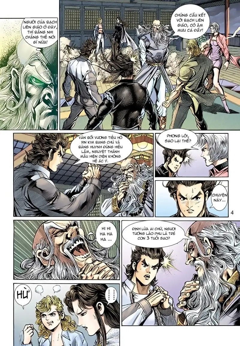 Truyện Tranh Tân Tác Long Hổ Môn trang 4