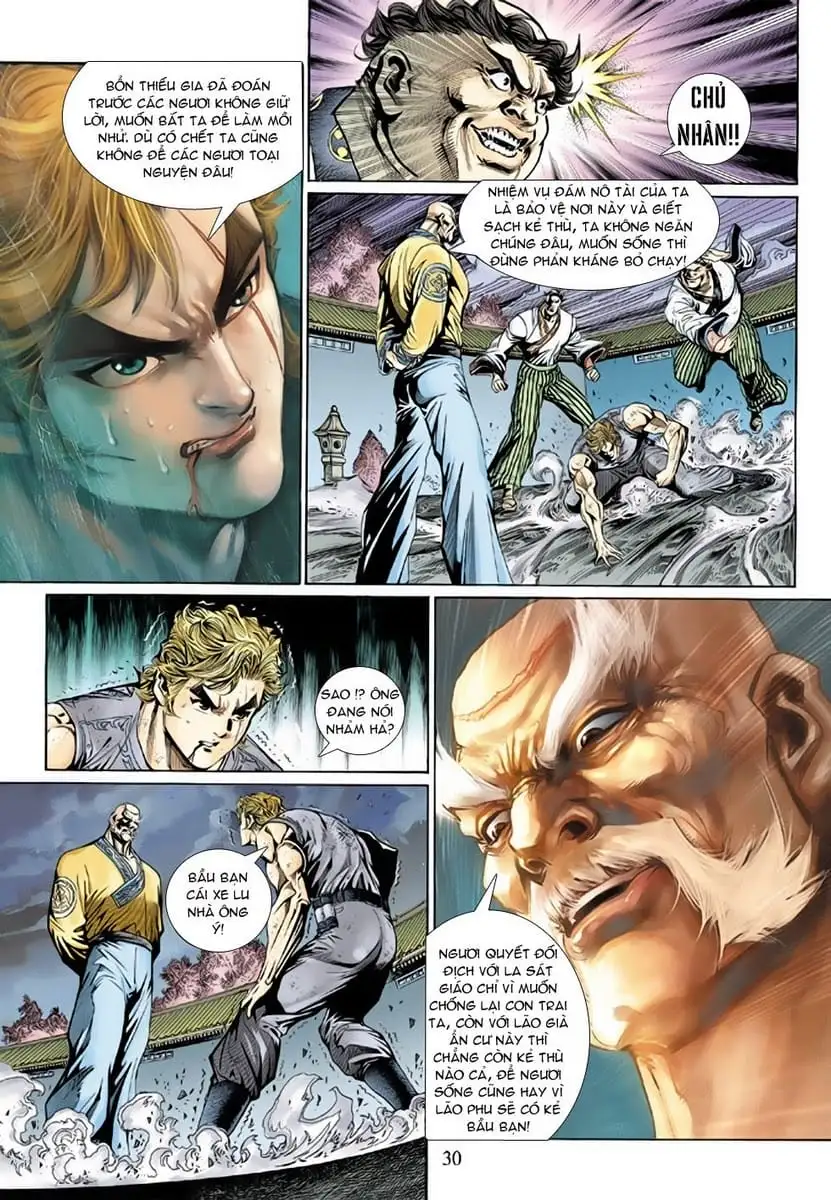 Truyện Tranh Tân Tác Long Hổ Môn trang 4