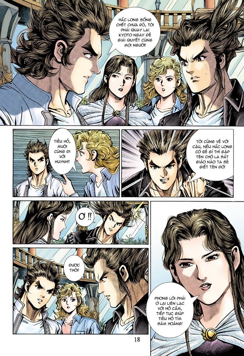 Truyện Tranh Tân Tác Long Hổ Môn trang 4