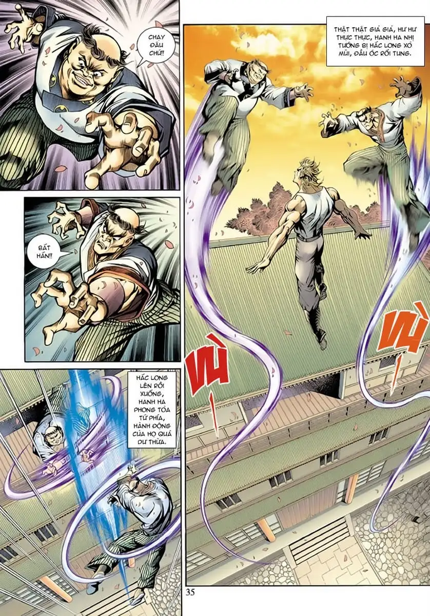 Truyện Tranh Tân Tác Long Hổ Môn trang 4