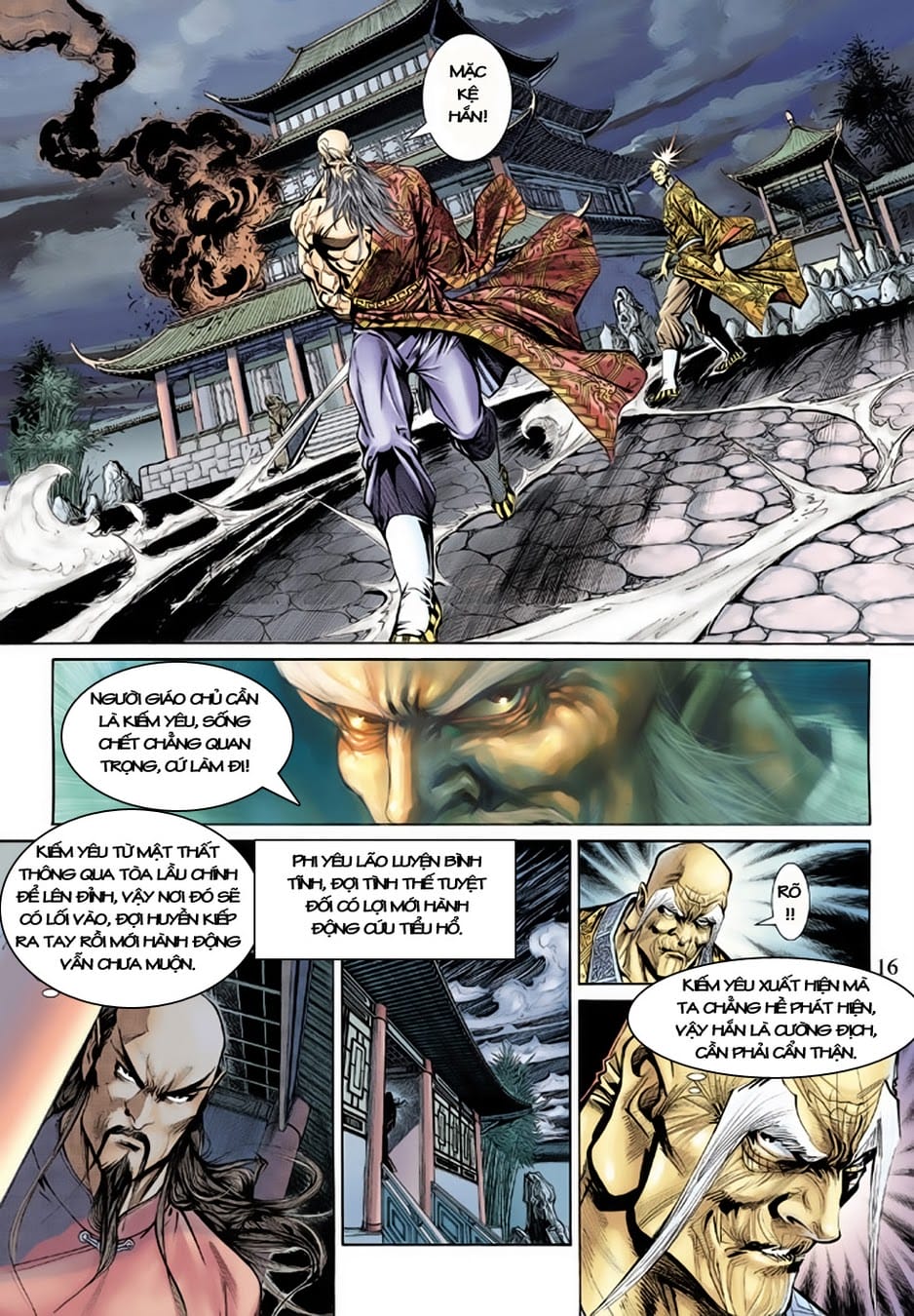 Truyện Tranh Tân Tác Long Hổ Môn trang 4