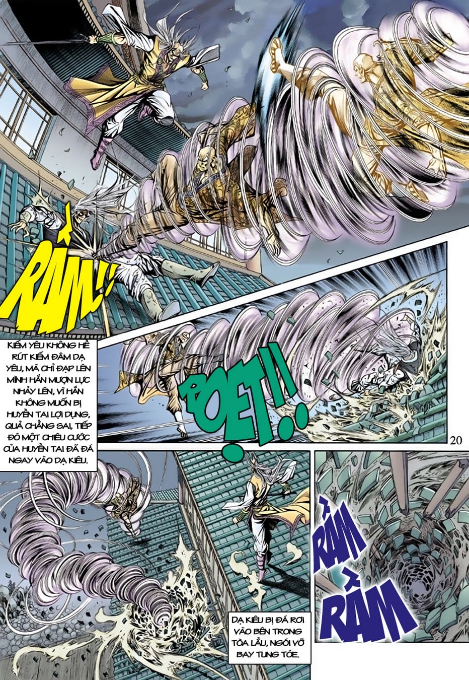 Truyện Tranh Tân Tác Long Hổ Môn trang 4