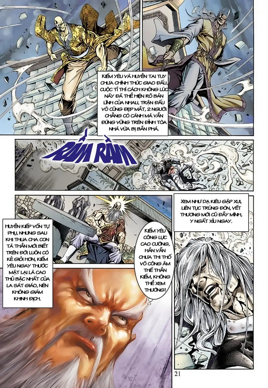 Truyện Tranh Tân Tác Long Hổ Môn trang 4