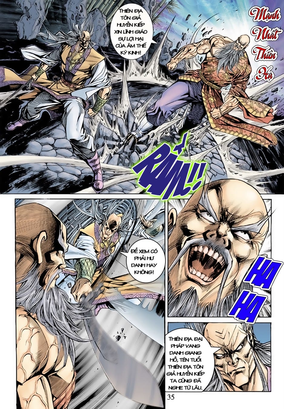 Truyện Tranh Tân Tác Long Hổ Môn trang 4