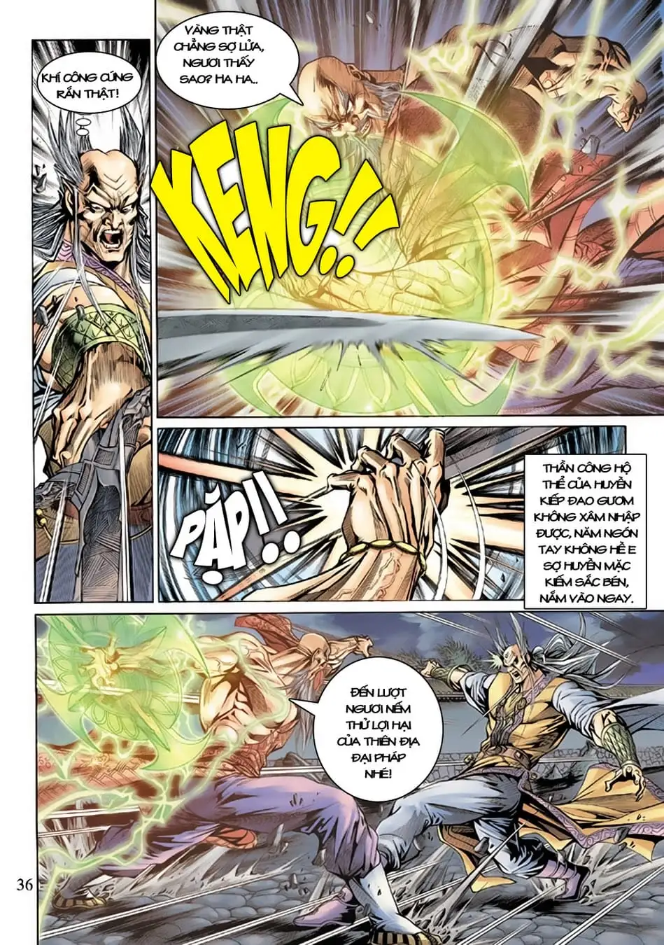 Truyện Tranh Tân Tác Long Hổ Môn trang 4