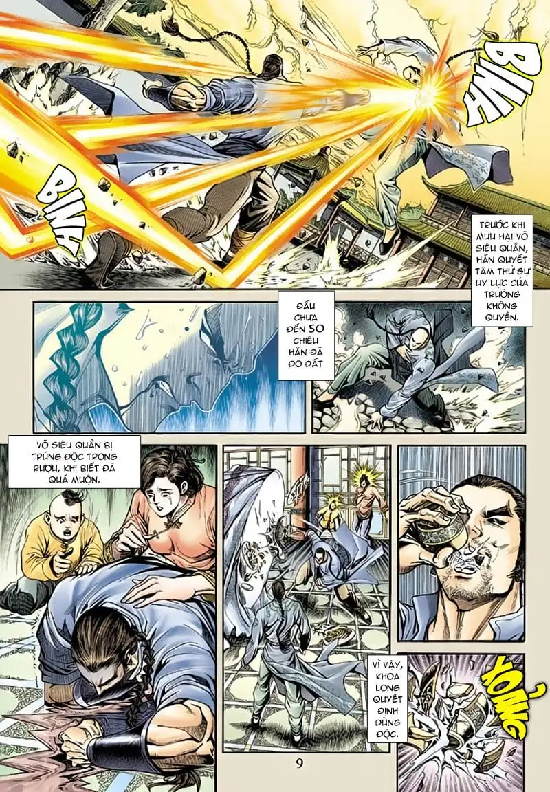 Truyện Tranh Tân Tác Long Hổ Môn trang 4