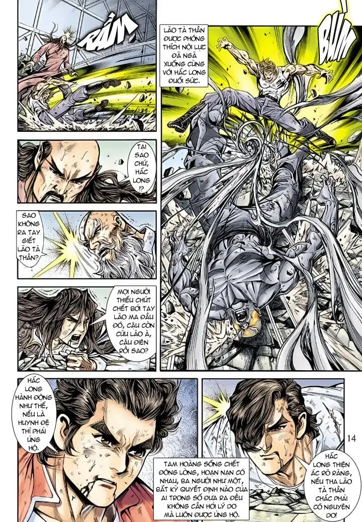 Truyện Tranh Tân Tác Long Hổ Môn trang 4