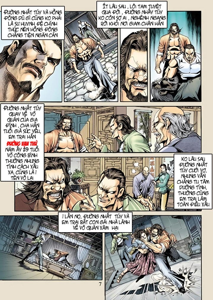 Truyện Tranh Tân Tác Long Hổ Môn trang 4