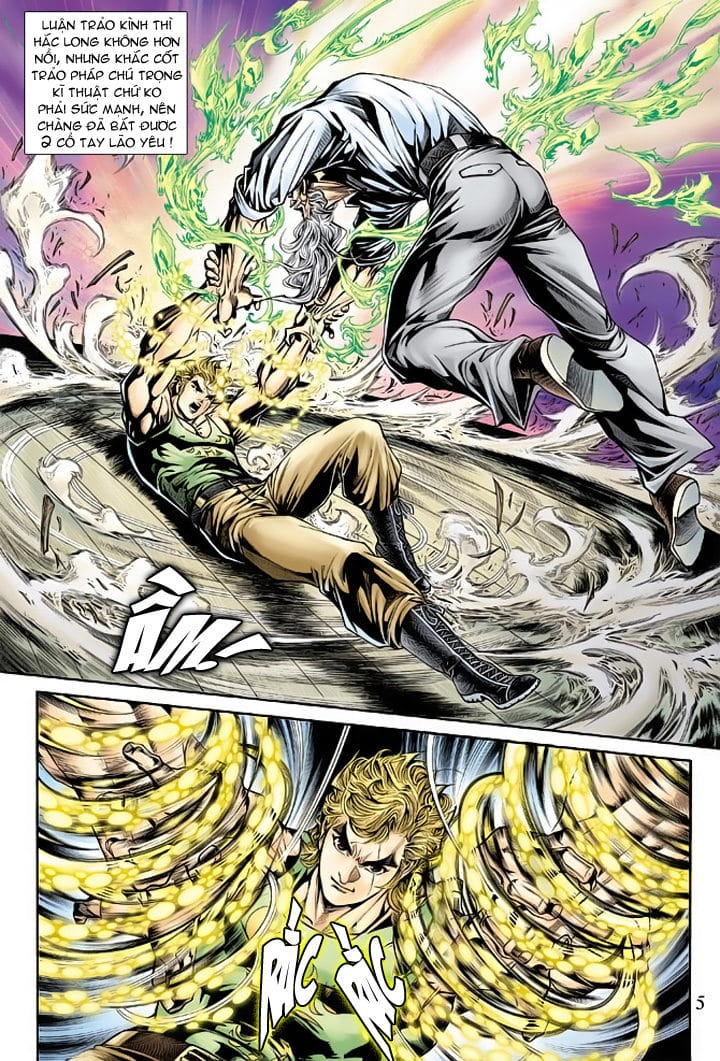 Truyện Tranh Tân Tác Long Hổ Môn trang 4