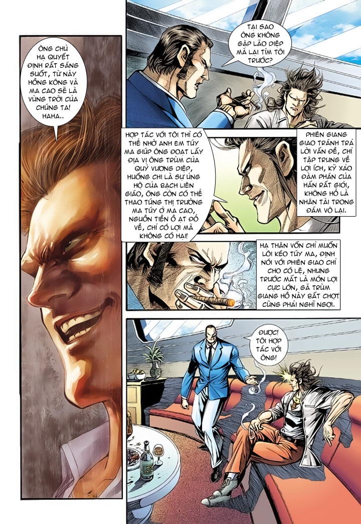 Truyện Tranh Tân Tác Long Hổ Môn trang 4