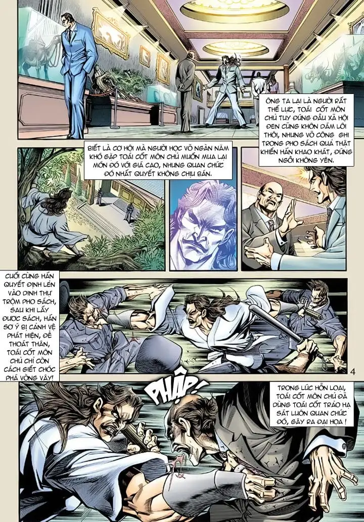 Truyện Tranh Tân Tác Long Hổ Môn trang 4