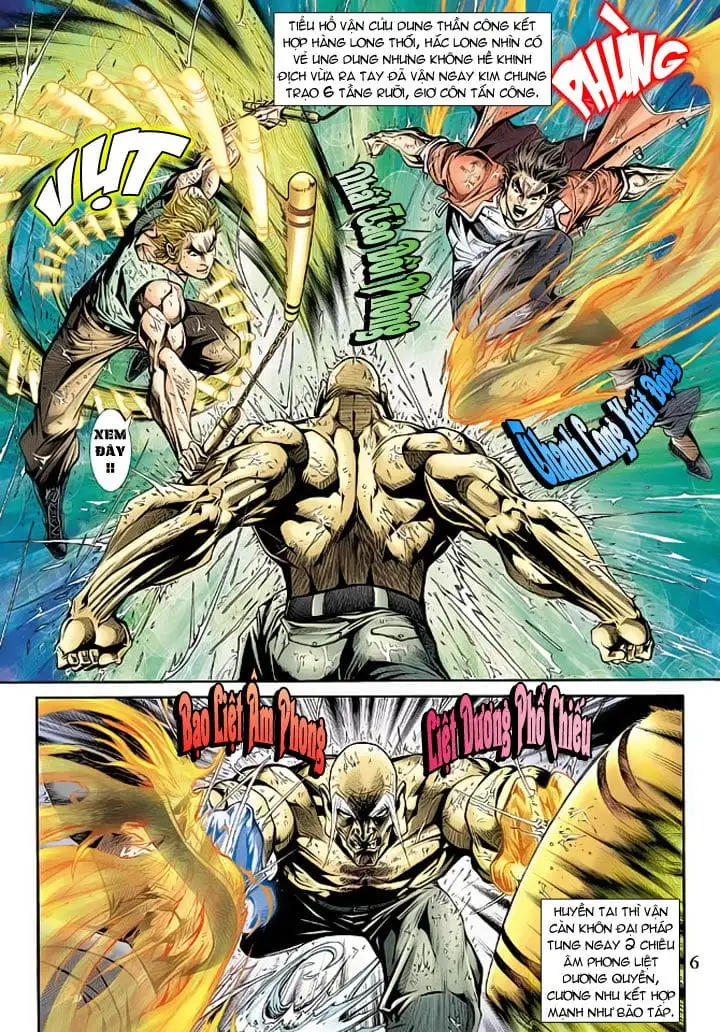 Truyện Tranh Tân Tác Long Hổ Môn trang 4