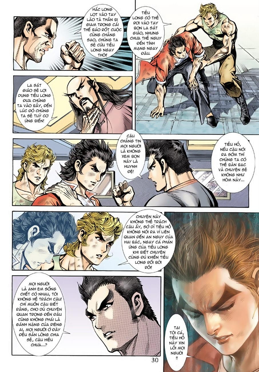 Truyện Tranh Tân Tác Long Hổ Môn trang 4
