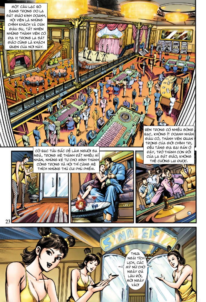 Truyện Tranh Tân Tác Long Hổ Môn trang 4