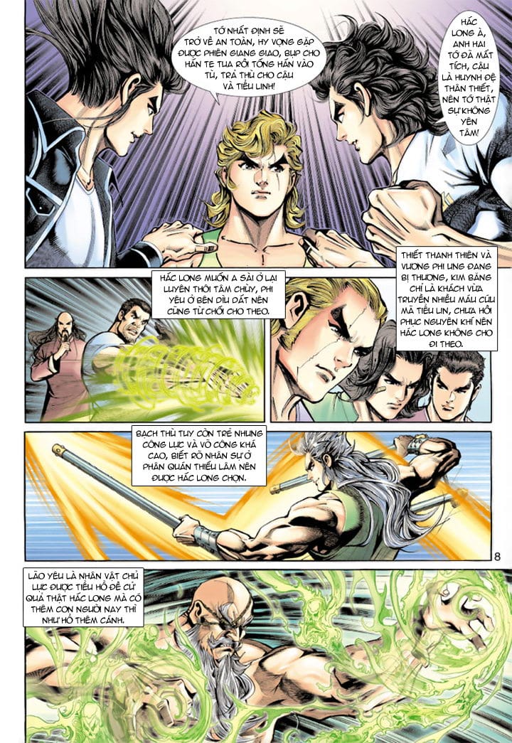 Truyện Tranh Tân Tác Long Hổ Môn trang 4