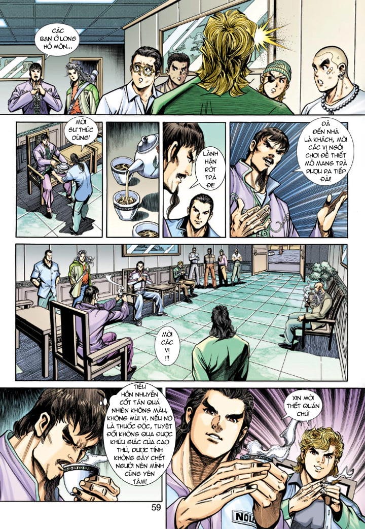 Truyện Tranh Tân Tác Long Hổ Môn trang 4