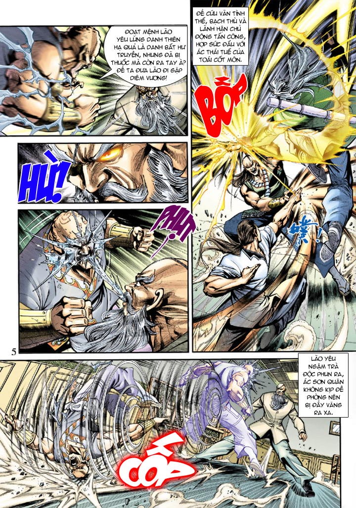 Truyện Tranh Tân Tác Long Hổ Môn trang 4