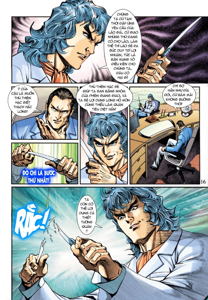 Truyện Tranh Tân Tác Long Hổ Môn trang 4