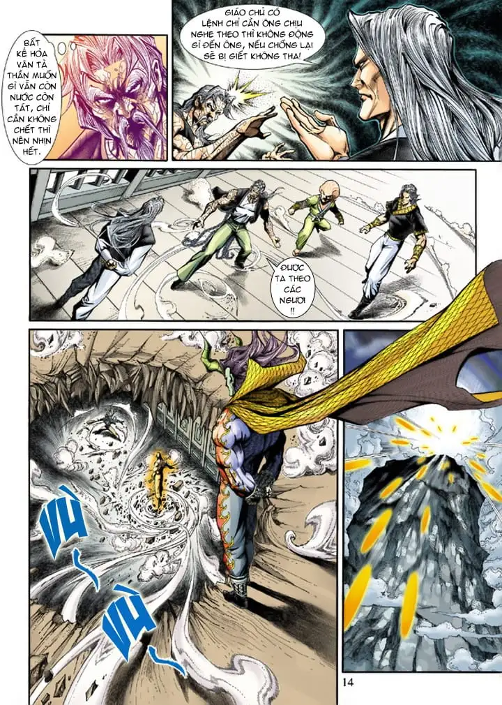 Truyện Tranh Tân Tác Long Hổ Môn trang 4