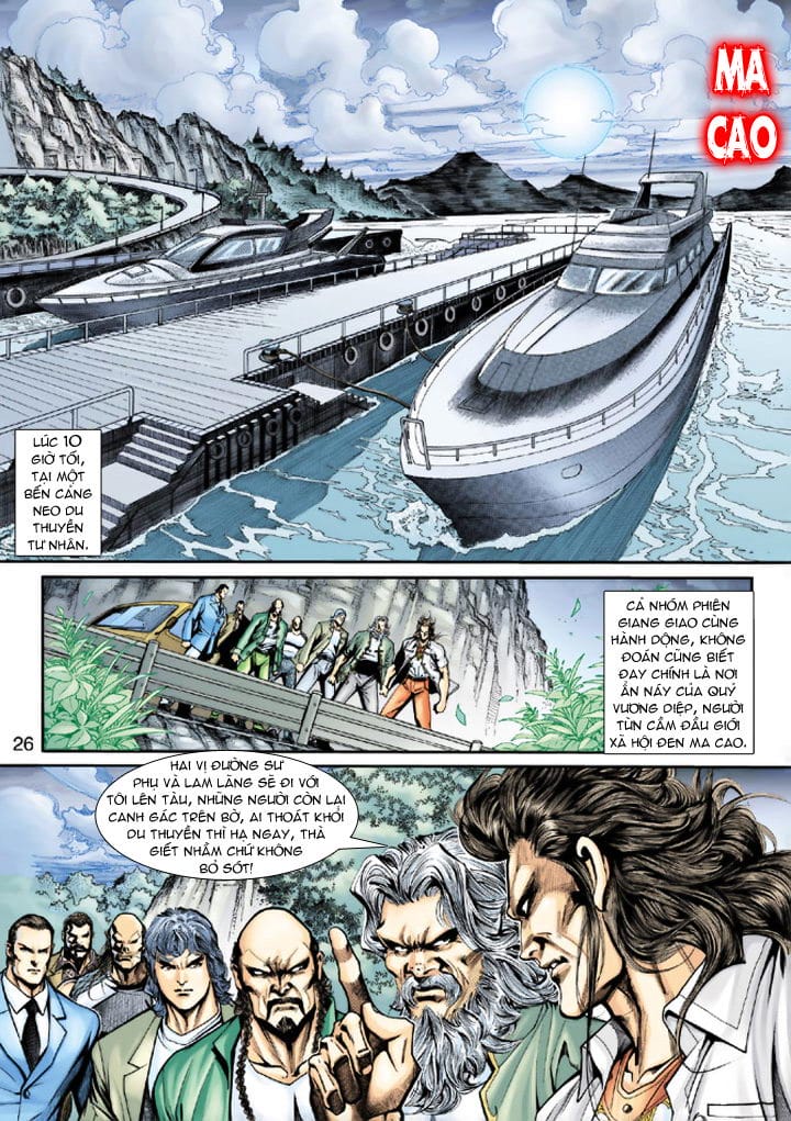 Truyện Tranh Tân Tác Long Hổ Môn trang 4