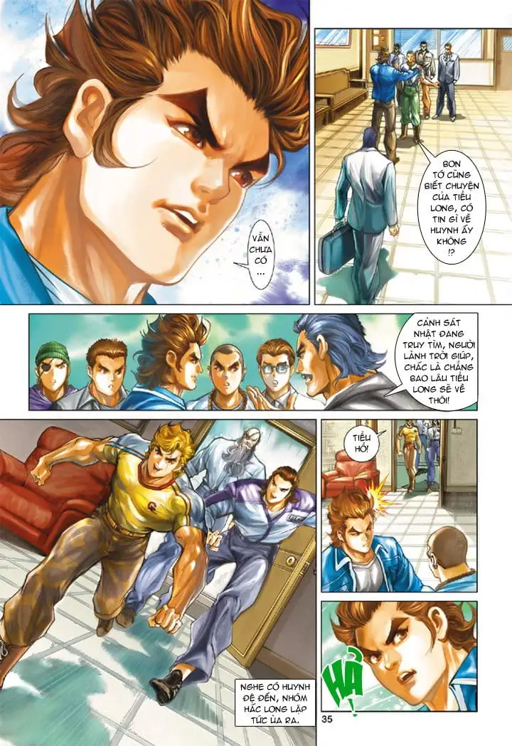 Truyện Tranh Tân Tác Long Hổ Môn trang 4