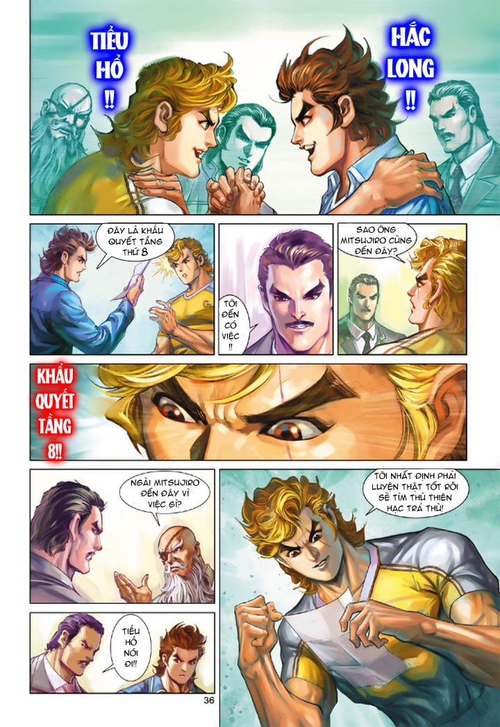 Truyện Tranh Tân Tác Long Hổ Môn trang 4