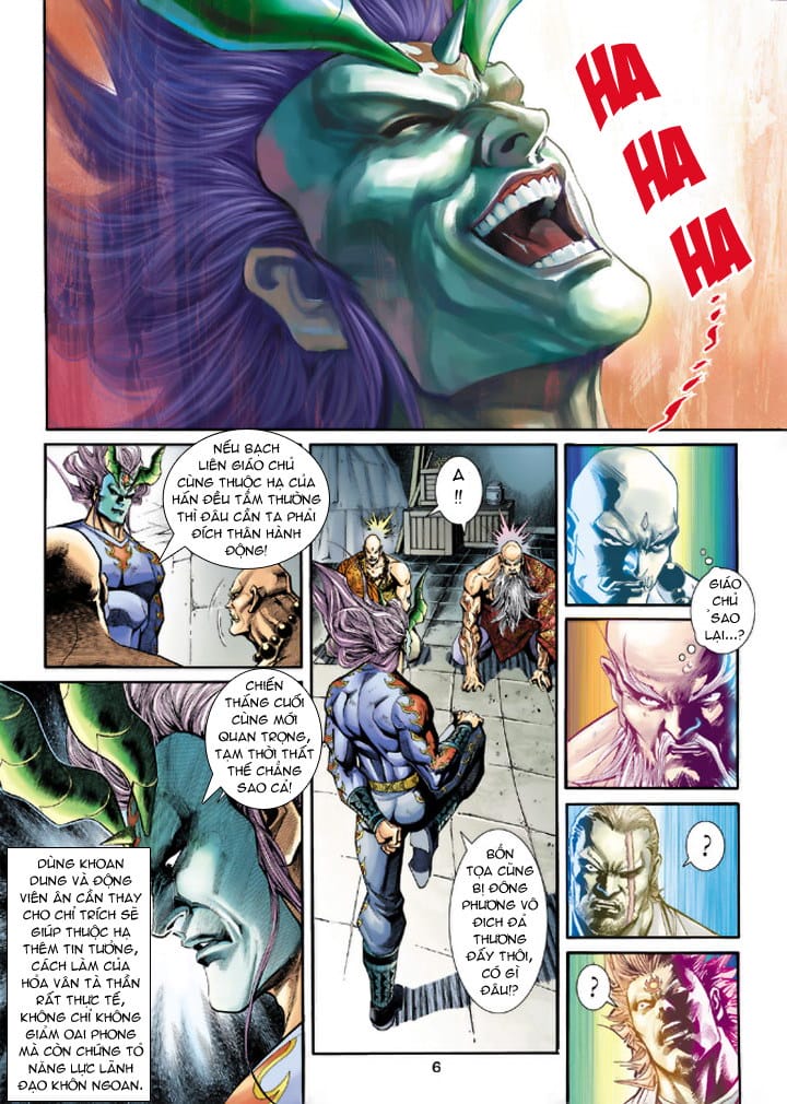 Truyện Tranh Tân Tác Long Hổ Môn trang 4
