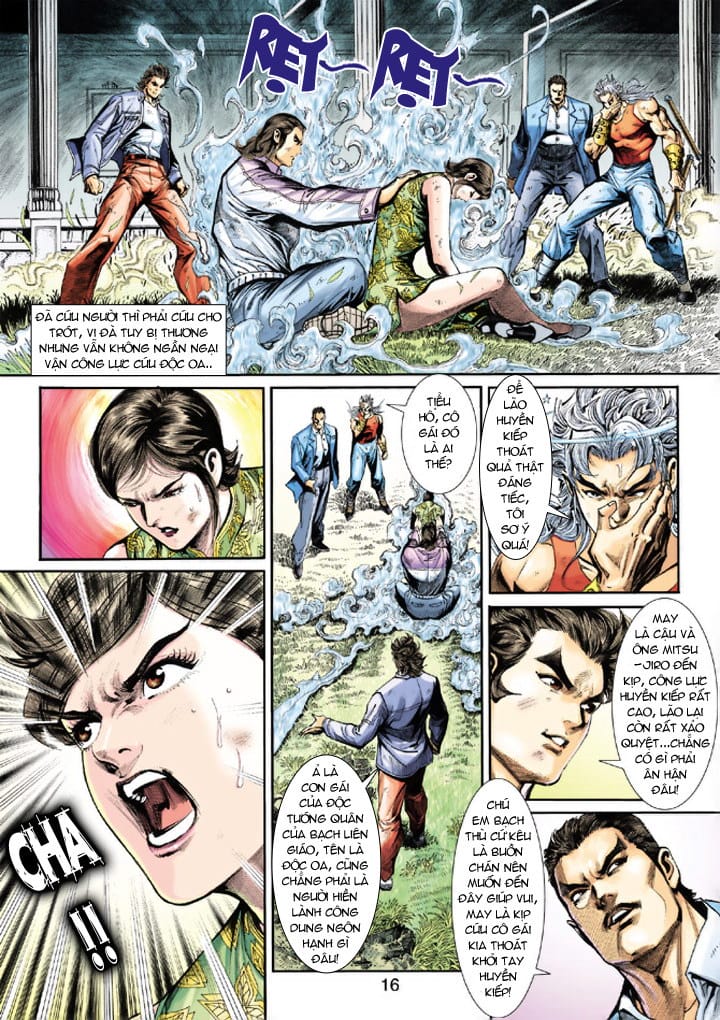 Truyện Tranh Tân Tác Long Hổ Môn trang 4