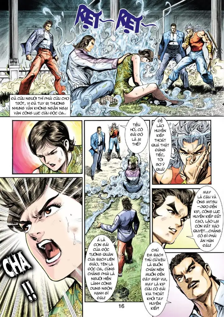 Truyện Tranh Tân Tác Long Hổ Môn trang 4