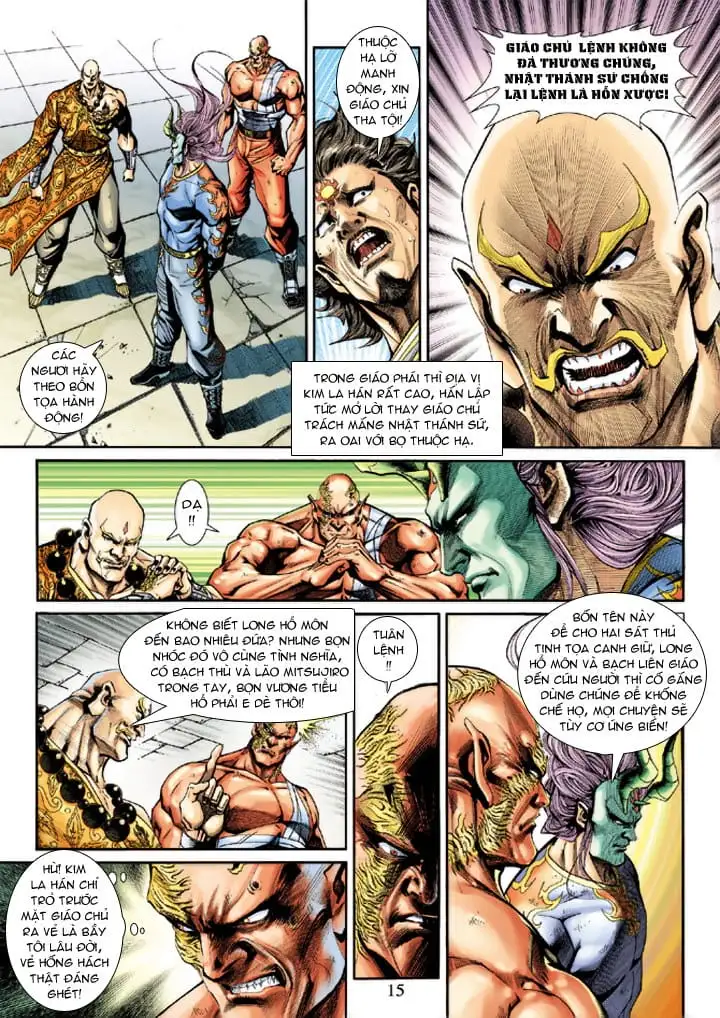 Truyện Tranh Tân Tác Long Hổ Môn trang 4