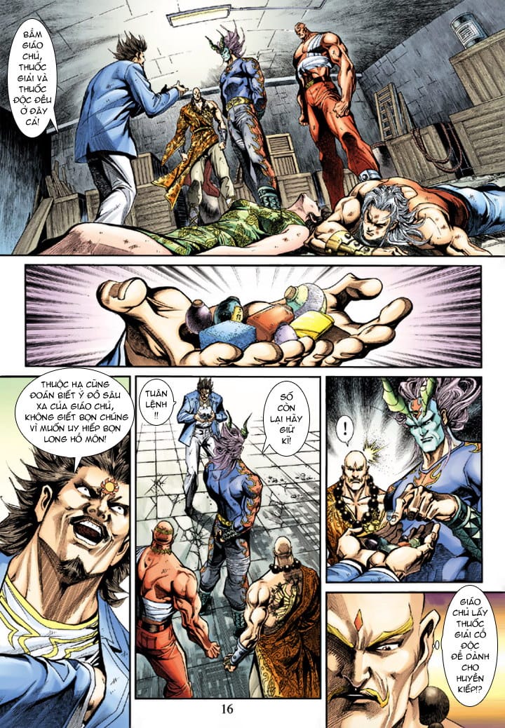Truyện Tranh Tân Tác Long Hổ Môn trang 4