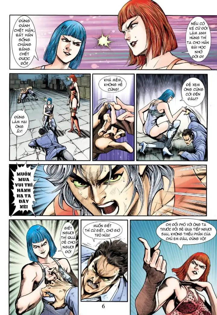 Truyện Tranh Tân Tác Long Hổ Môn trang 4