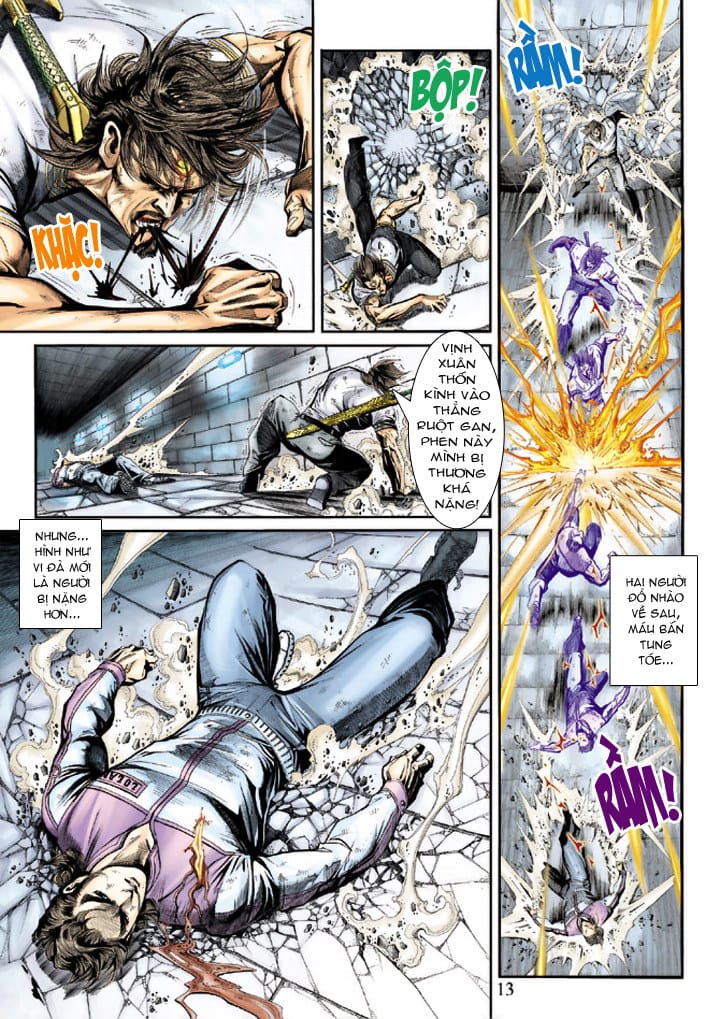 Truyện Tranh Tân Tác Long Hổ Môn trang 4