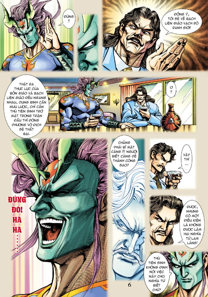 Truyện Tranh Tân Tác Long Hổ Môn trang 4